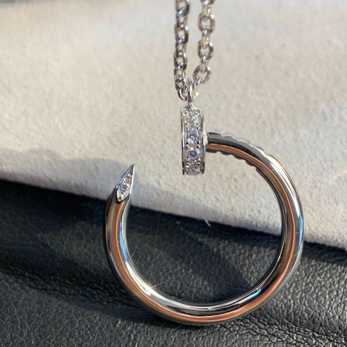 [⭐Reverie Jewels]JUSTE NECKLACE SILVER