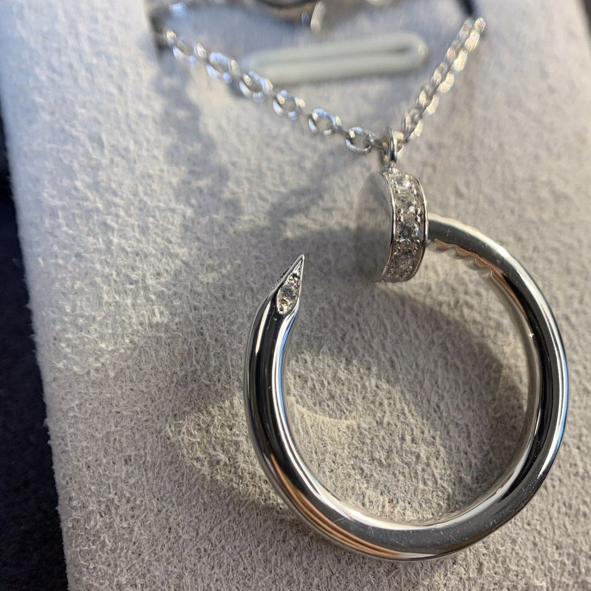 [⭐Reverie Jewels]JUSTE NECKLACE SILVER