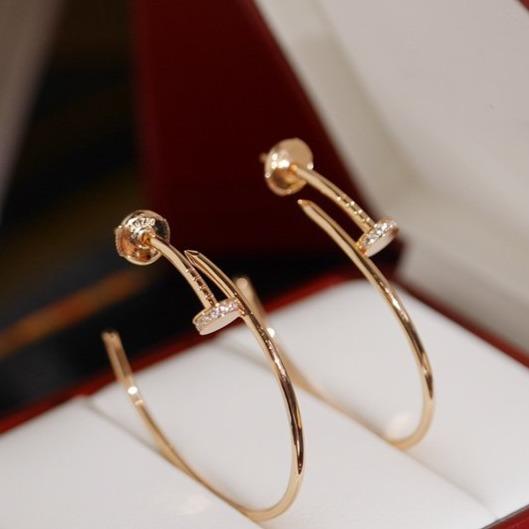 [⭐Reverie Jewels]JUSTE EARRINGS DIAMONDS 1.8MM