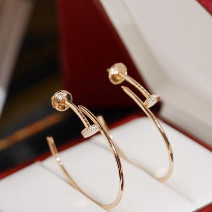 [⭐Reverie Jewels]JUSTE EARRINGS DIAMONDS 1.8MM