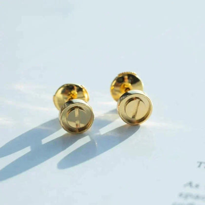 [⭐Reverie Jewels]LOVE EARRINGS GOLD 10MM