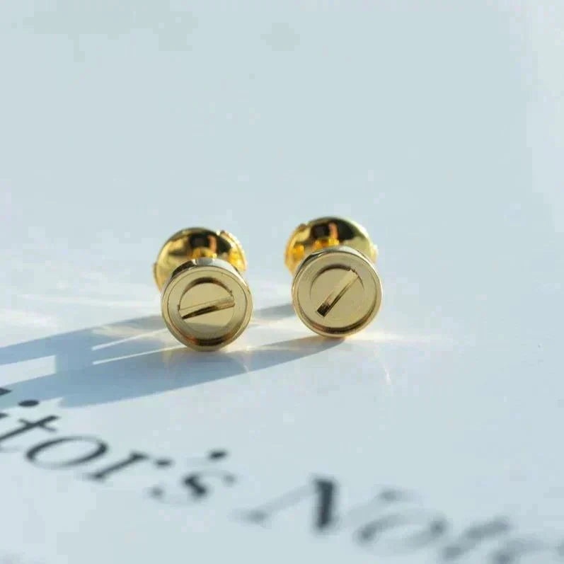[⭐Reverie Jewels]LOVE EARRINGS GOLD 10MM