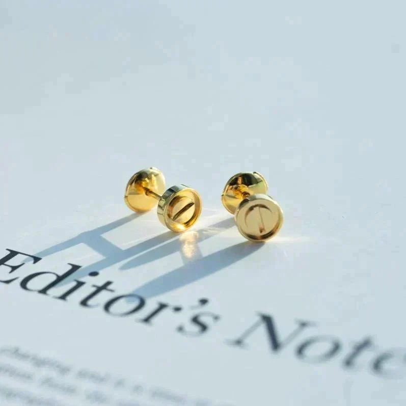 [⭐Reverie Jewels]LOVE EARRINGS GOLD 10MM