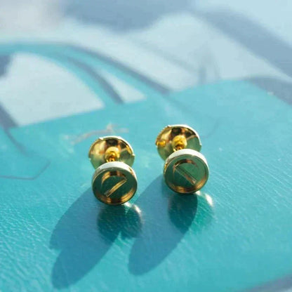 [⭐Reverie Jewels]LOVE EARRINGS GOLD 10MM