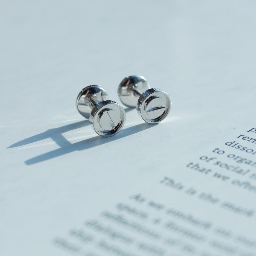 [⭐Reverie Jewels]LOVE EARRINGS SILVER 10MM