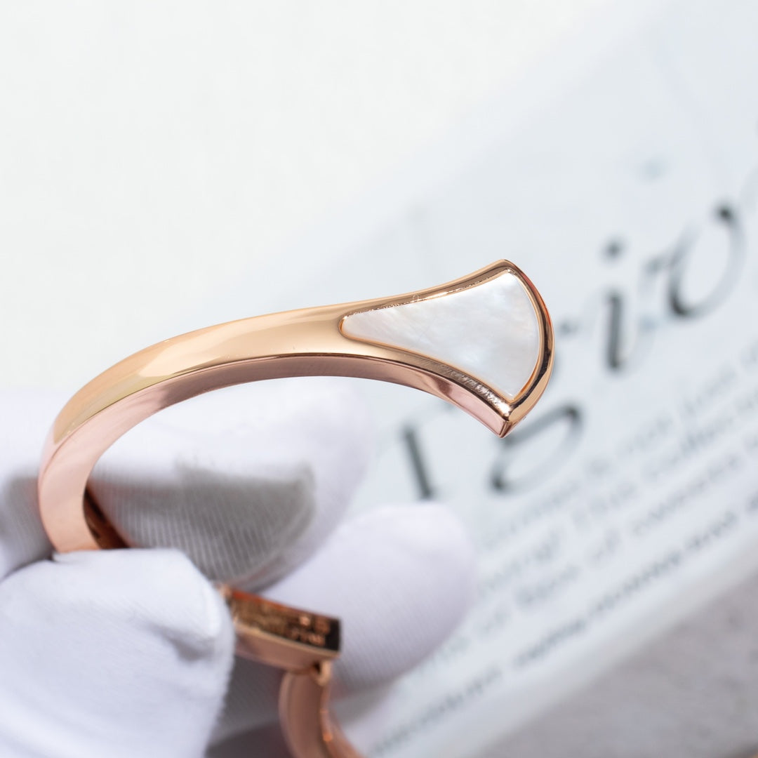 [⭐Reverie Jewels]DREAM BRACELET OPEN PINK GOLD MOP