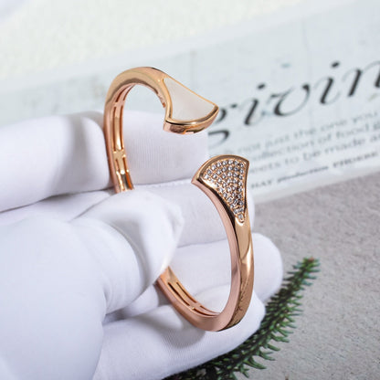 [⭐Reverie Jewels]DREAM BRACELET OPEN PINK GOLD MOP DIAMOND
