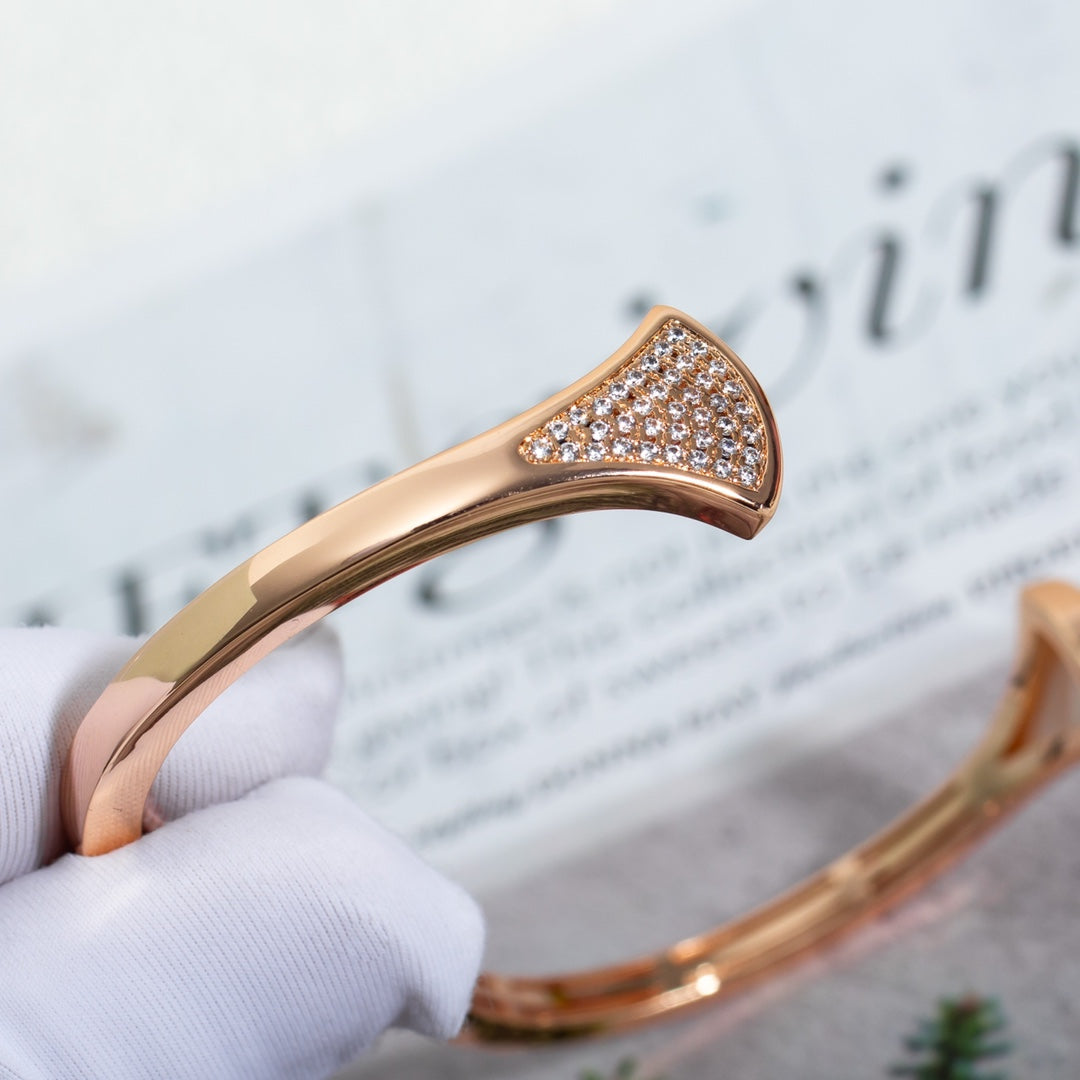 [⭐Reverie Jewels]DREAM BRACELET OPEN PINK GOLD MOP DIAMOND