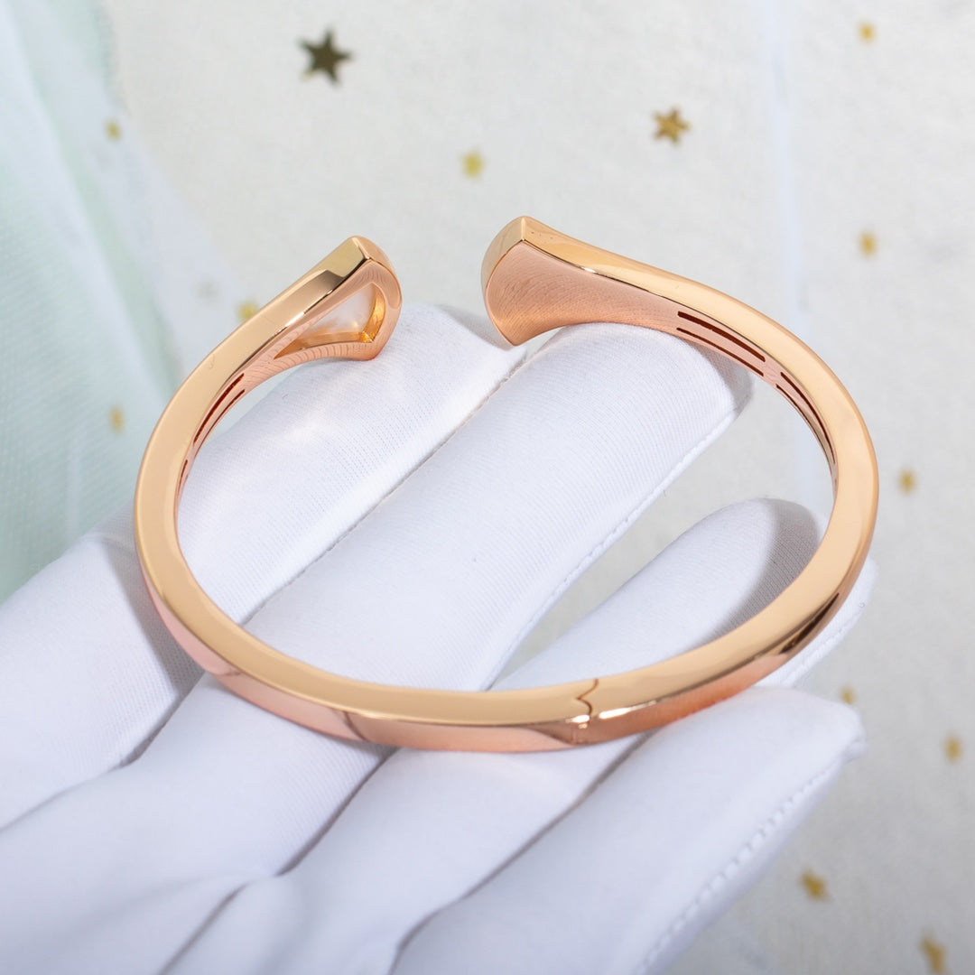 [⭐Reverie Jewels]DREAM BRACELET OPEN PINK GOLD MOP DIAMOND