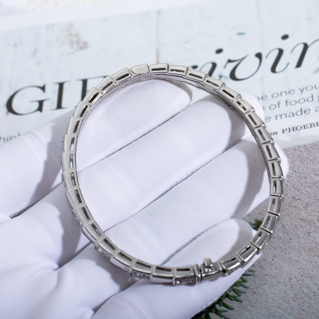 [⭐Reverie Jewels]SERPENTI BRACELET SILVER DIAMOND