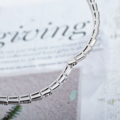 [⭐Reverie Jewels]SERPENTI BRACELET SILVER DIAMOND