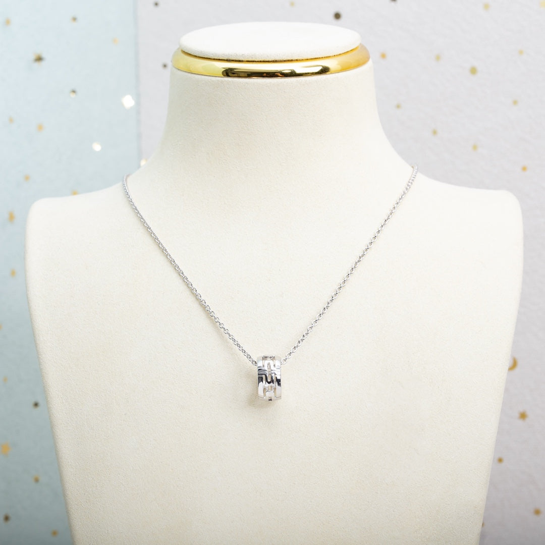 [⭐Reverie Jewels]PARENTESI NECKLACE SILVER