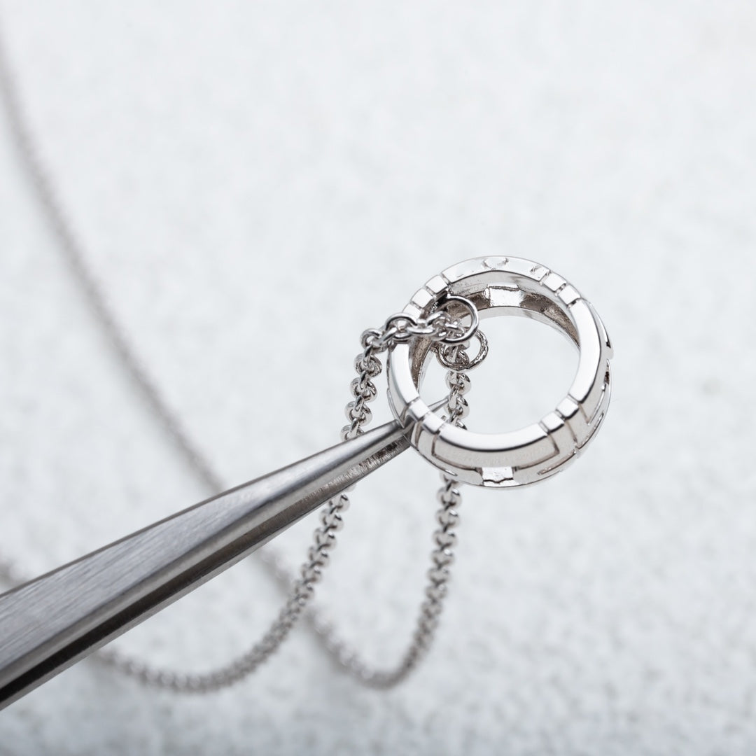 [⭐Reverie Jewels]PARENTESI NECKLACE SILVER