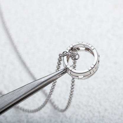 [⭐Reverie Jewels]PARENTESI NECKLACE SILVER
