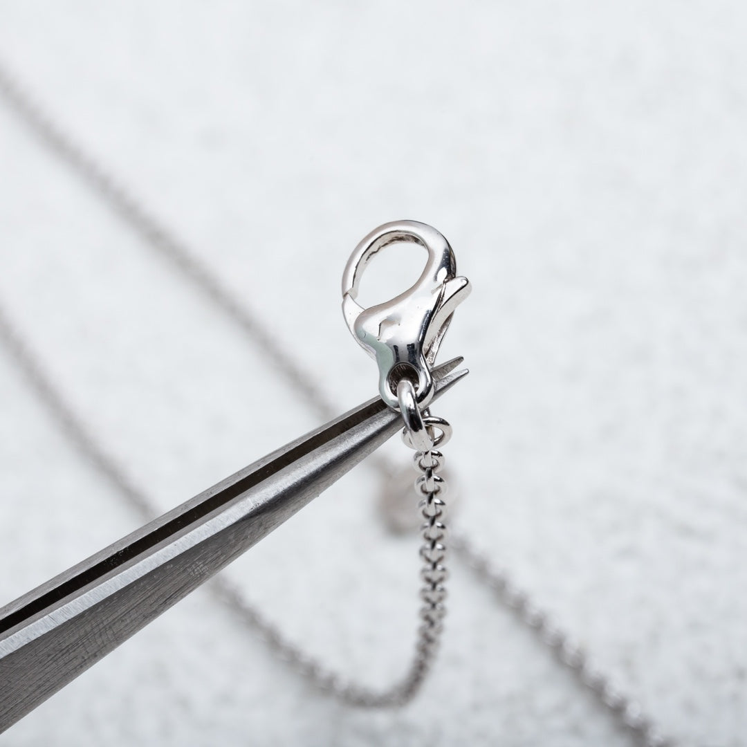 [⭐Reverie Jewels]PARENTESI NECKLACE SILVER