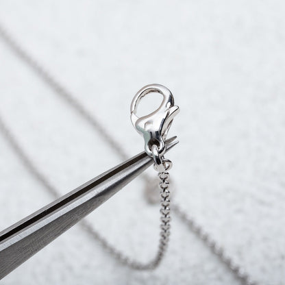[⭐Reverie Jewels]PARENTESI NECKLACE SILVER