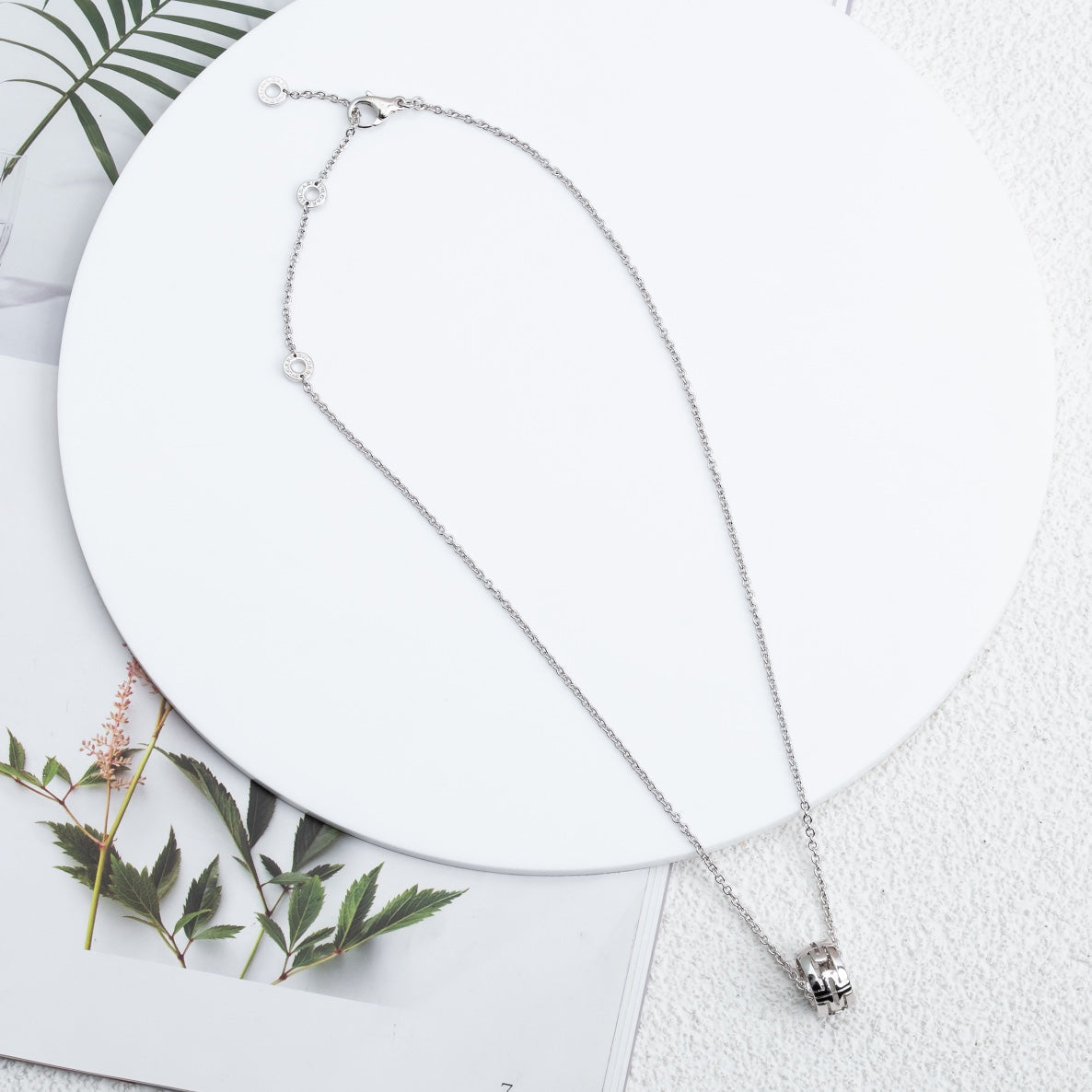 [⭐Reverie Jewels]PARENTESI NECKLACE SILVER