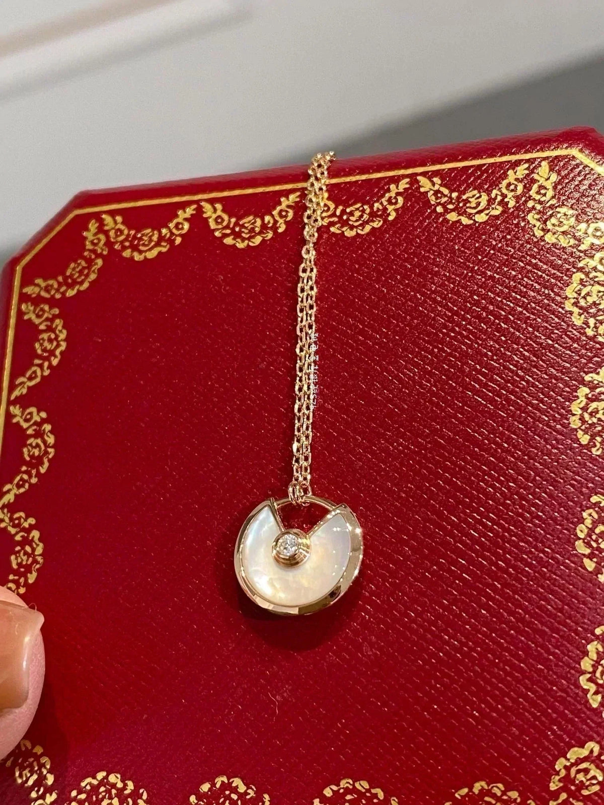 [⭐Reverie Jewels]AMULETTE ROSE GOLD MOP NECKLACE