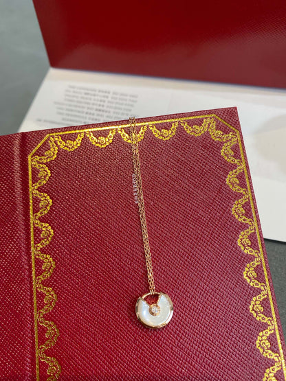 [⭐Reverie Jewels]AMULETTE ROSE GOLD MOP NECKLACE