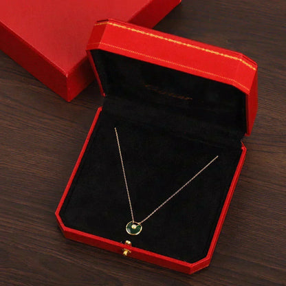 [⭐Reverie Jewels]AMULETTE GOLD MALACHITE NECKLACE