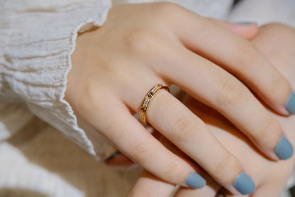[⭐Reverie Jewels]LOVE RING 2.65MM DIAMOND