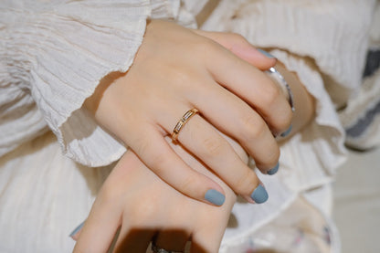 [⭐Reverie Jewels]LOVE RING 2.65MM DIAMOND