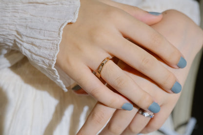 [⭐Reverie Jewels]LOVE RING 2.65MM DIAMOND