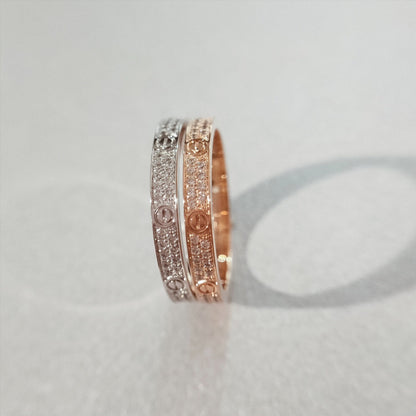 [⭐Reverie Jewels]LOVE RING 2.65MM DIAMOND