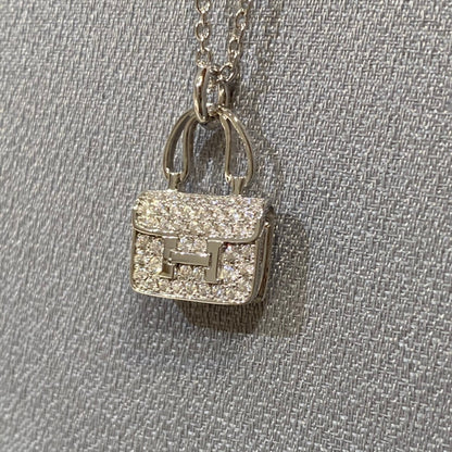 [⭐Reverie Jewels]CONSTANCE PEDANT DIAMOND NECKLACE