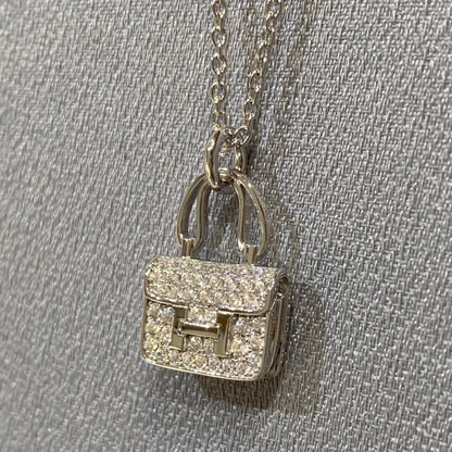 [⭐Reverie Jewels]CONSTANCE PEDANT DIAMOND NECKLACE