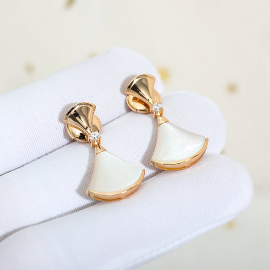 [⭐Reverie Jewels]DREAM MOP PINK GOLD EARRINGS