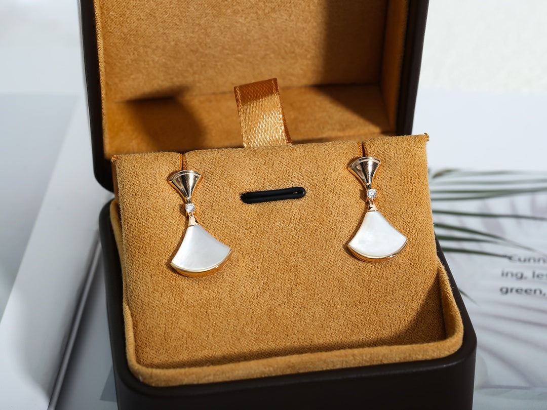 [⭐Reverie Jewels]DREAM MOP PINK GOLD EARRINGS