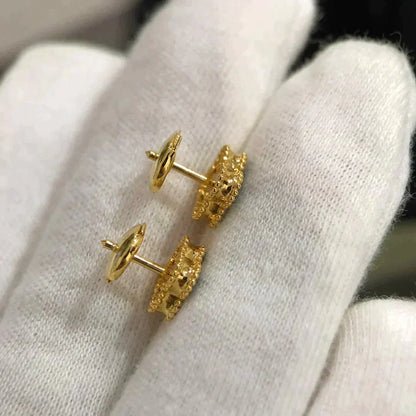 [⭐Reverie Jewels]CLOVER MINI 9.5MM MALACHITE  EARRINGS