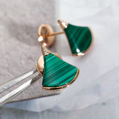 [⭐Reverie Jewels]DIVAS DREAM EARRINGS PINK GOLD