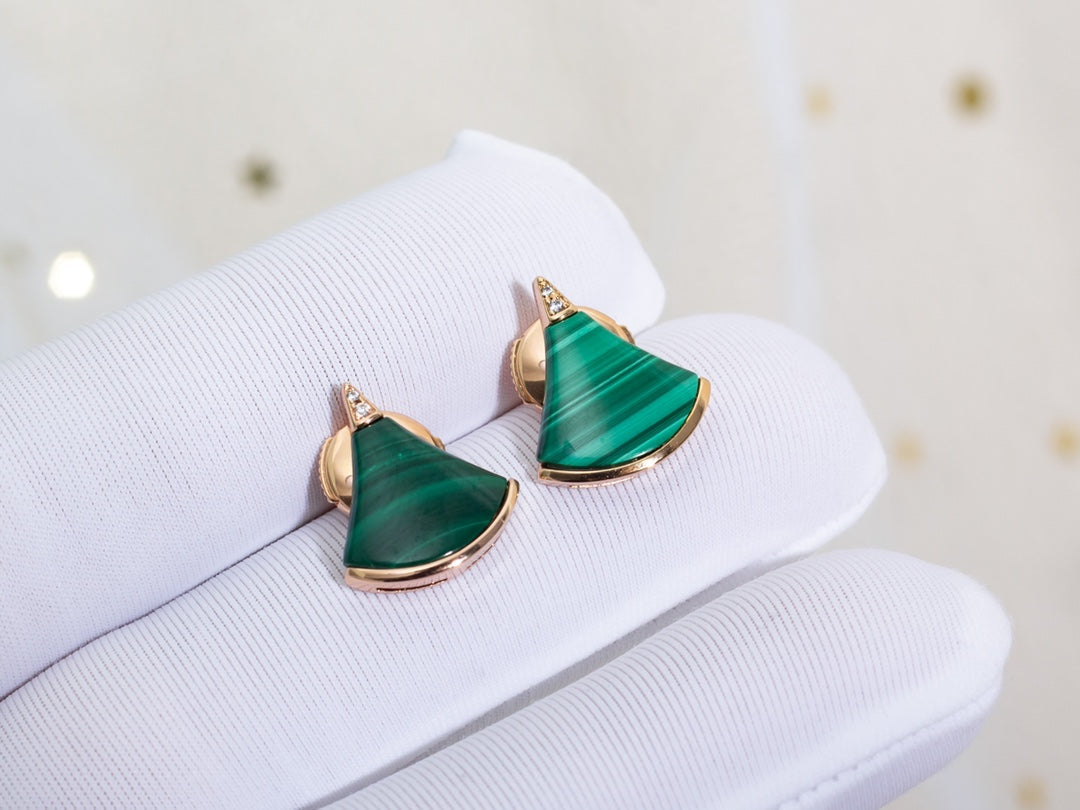 [⭐Reverie Jewels]DIVAS DREAM EARRINGS PINK GOLD