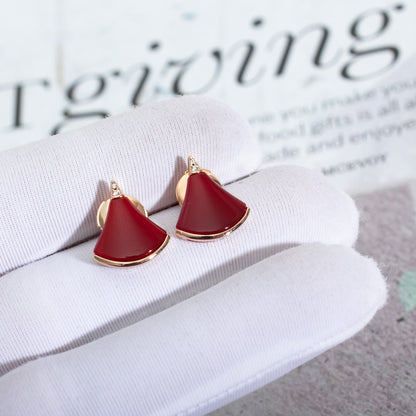 [⭐Reverie Jewels]DIVAS DREAM EARRINGS PINK GOLD