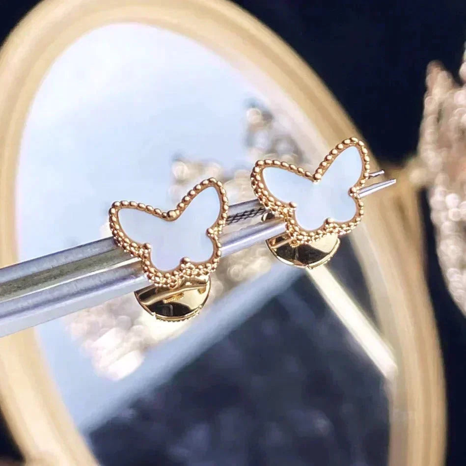 [⭐Reverie Jewels]SWEET BUTTERFLY MOP EARSTUDS