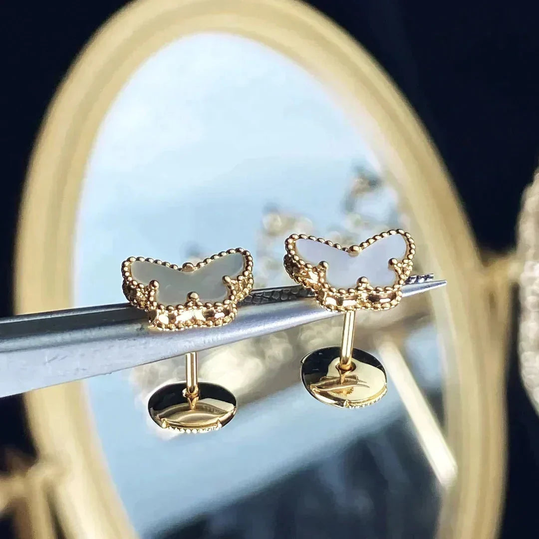 [⭐Reverie Jewels]SWEET BUTTERFLY MOP EARSTUDS