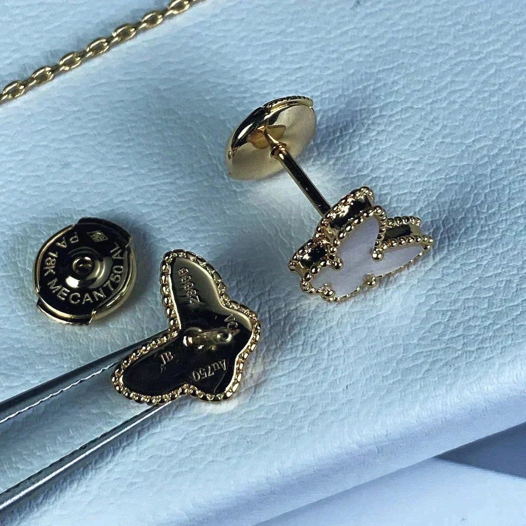 [⭐Reverie Jewels]SWEET BUTTERFLY MOP EARSTUDS