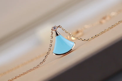 [⭐Reverie Jewels]DREAM NECKLACE TURQUOISE PINK GOLD