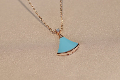 [⭐Reverie Jewels]DREAM NECKLACE TURQUOISE PINK GOLD