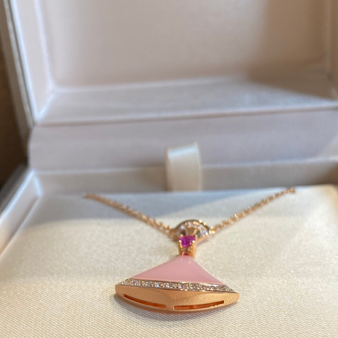[⭐Reverie Jewels]DREAM NECKLACE PINK OPAL
