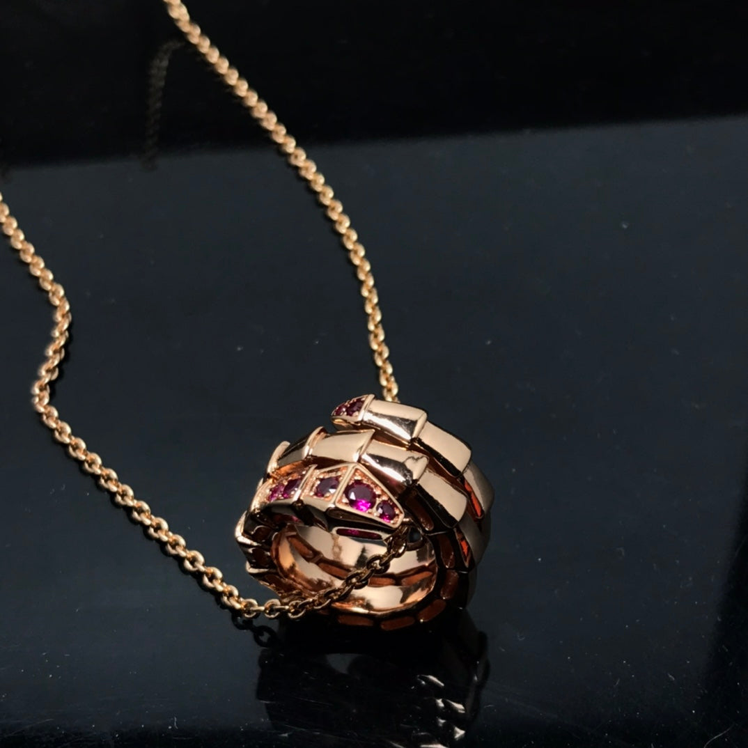 [⭐Reverie Jewels]SERPENTI PEDANT NECKLACE