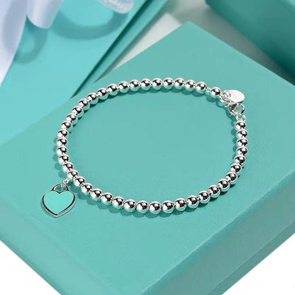[Reverie Jewels]MINI HEART BRACELET SILVER