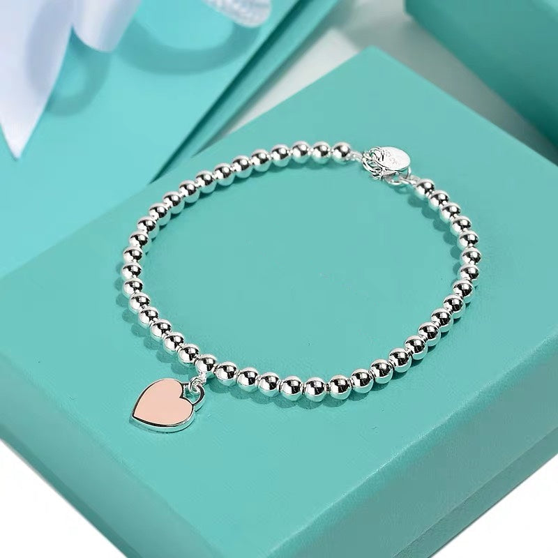 [Reverie Jewels]MINI HEART BRACELET SILVER