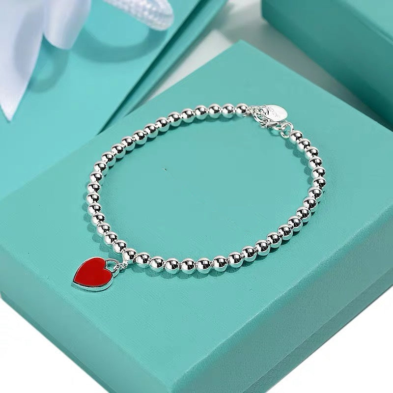 [Reverie Jewels]MINI HEART BRACELET SILVER