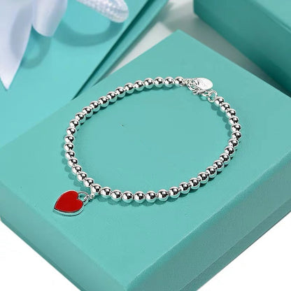 [Reverie Jewels]MINI HEART BRACELET SILVER