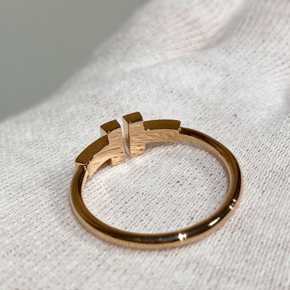 [Reverie Jewels] WIRE RING DIAMOND PINK GOLD