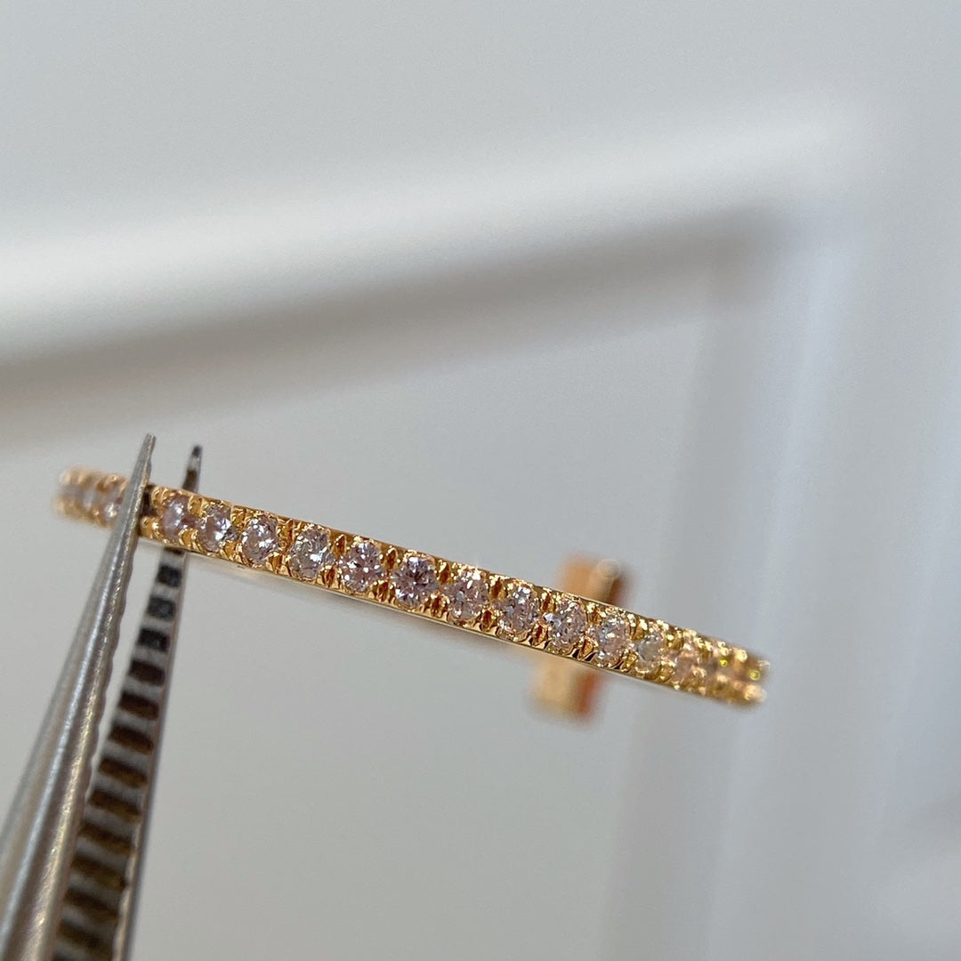 [Reverie Jewels]T RING DIAMOND PINK GOLD