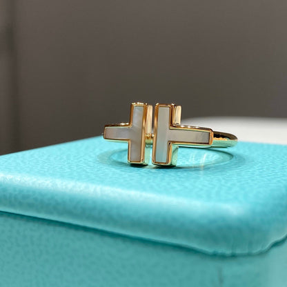 [Reverie Jewels] WIRE MOP RING PINK GOLD